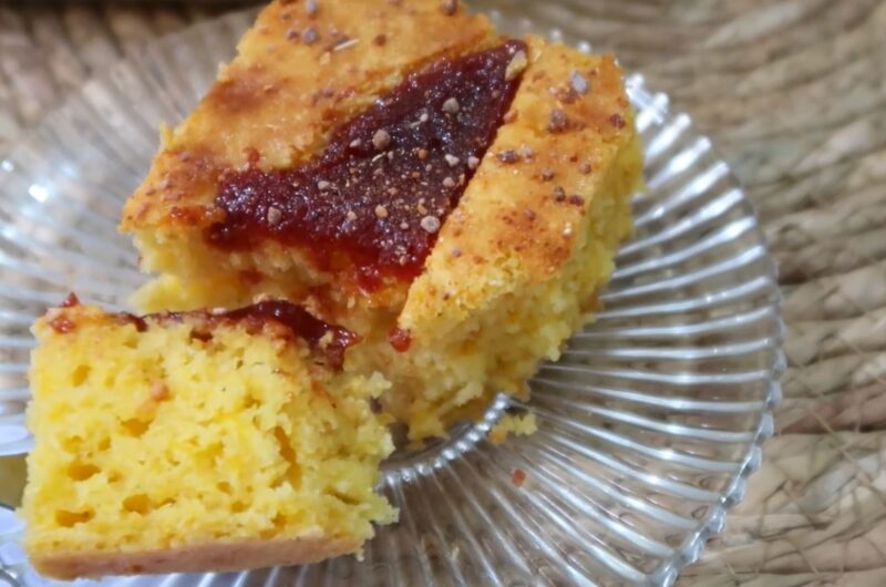 BOLO DE MILHO Feito SEM OVOS e SEM TRIGO