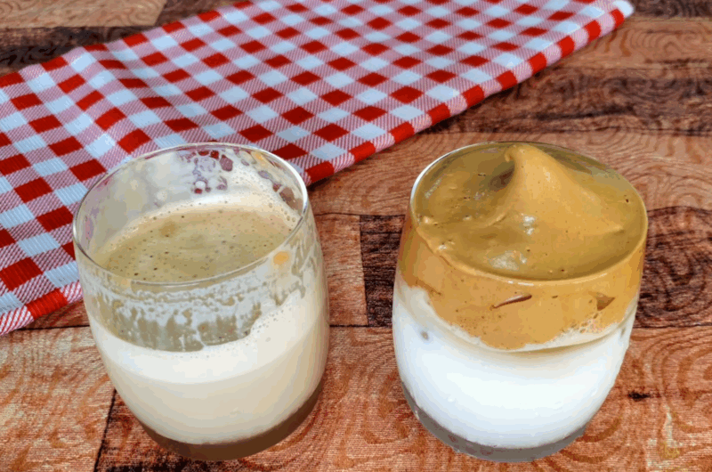 CAFÉ CREMOSO Gelado Coreano (DALGONA COFFEE)