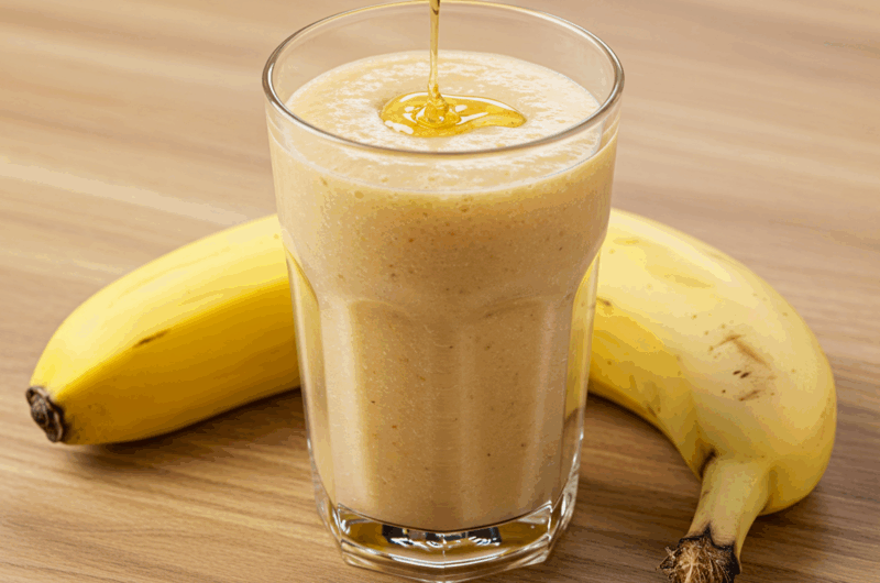 Smoothie de Banana Congelada