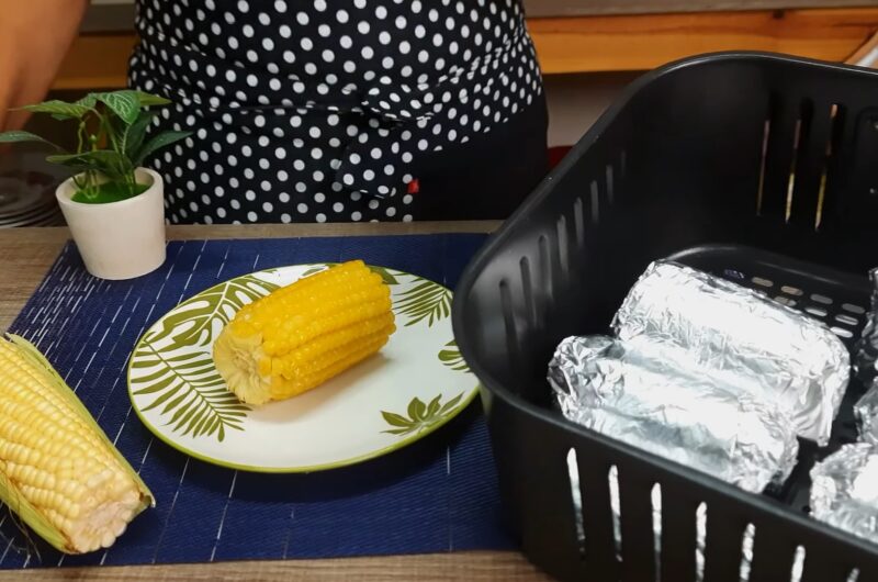 MILHO COZIDO na AIR FRYER - Receita PRÁTICA e EFICIENTE