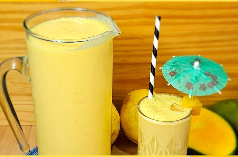SUCO CREMOSÃO DE MANGA COM MARACUJÁ - A Bebida REFRESCANTE e DELICIOSA Que Vai Te Surpreender