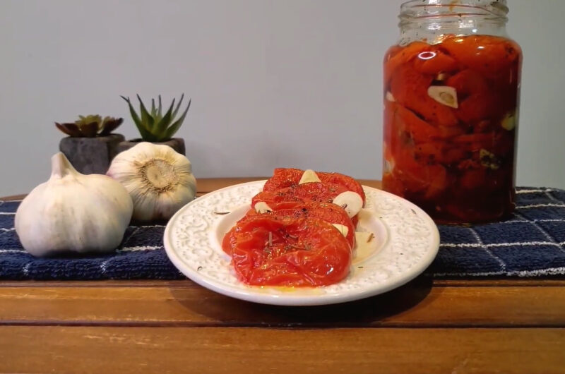 Como Fazer TOMATE SECO Caseiro | Receita MUITO FÁCIL