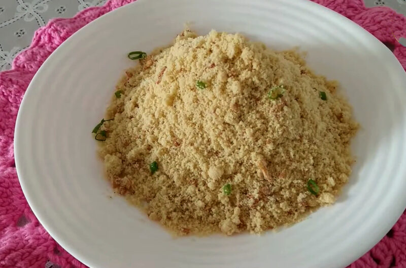 FAROFA DE ALHO | Farofa com 3 INGREDIENTES