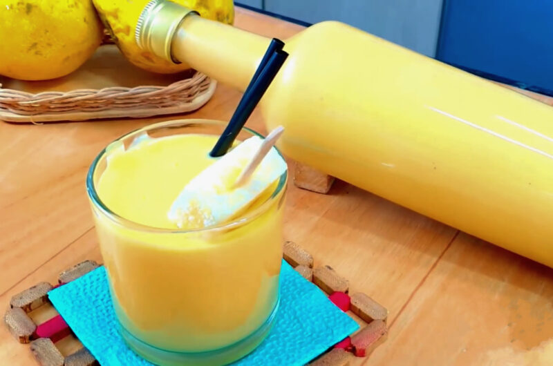 LICOR de CHOCOLATE BRANCO com MARACUJÁ