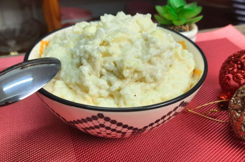 ARROZ DE LEITE com QUEIJO COALHO | Uma RECEITA CREMOSA E IRRESISTÍVEL