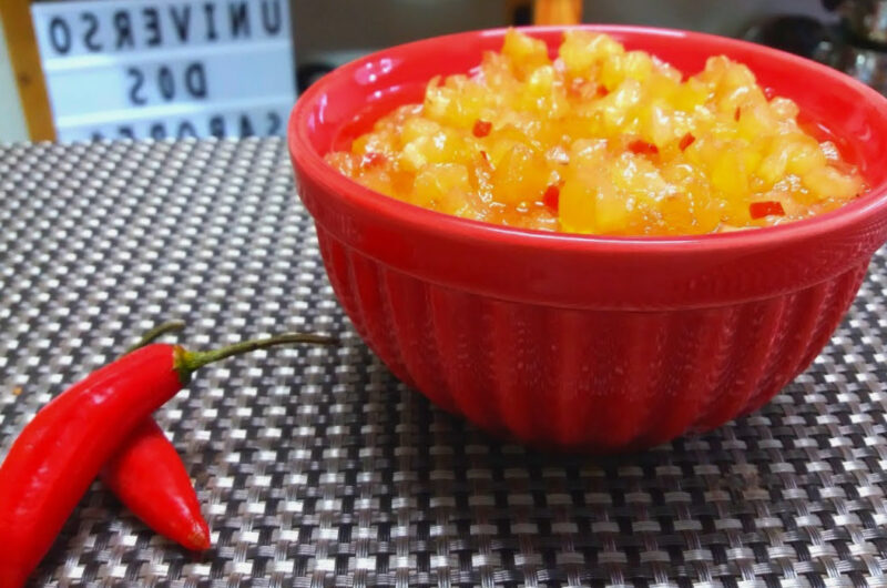 GELEIA DE ABACAXI COM PIMENTA | Super FÁCIL e Ótima Para Carnes e Torradas
