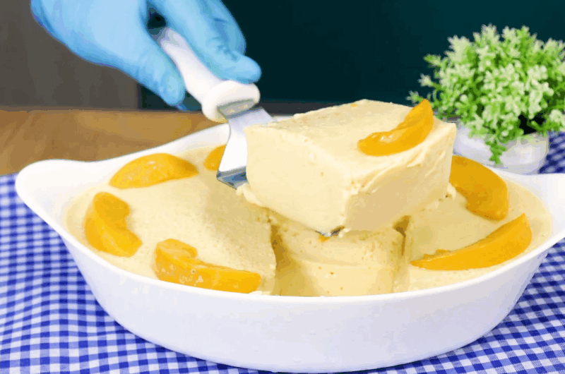 Melhor MOUSSE DE PÊSSEGO da Sua Vida | SOBREMESA PERFEITA!