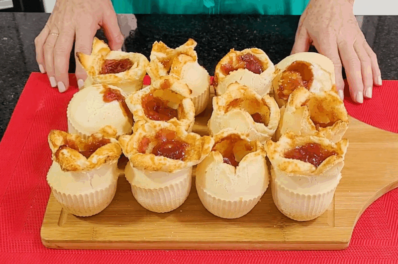 Pão de Queijo com Goiabada de Liquidificador